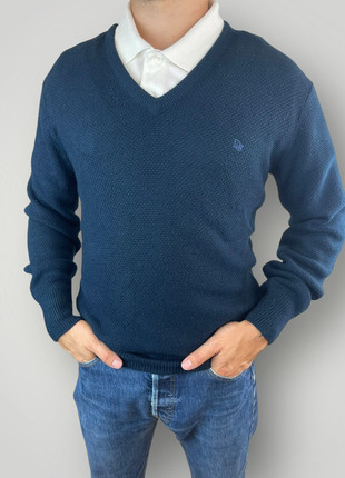 Pull col V Christian Dior homme M vintage logo brodé made in USA (2573), marque: Christian Dior, état: Très bon état, taille: M, 49,00 €, 52,15 € Protection acheteurs (Pro) incluse