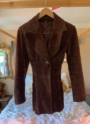 Vintage 70s suede jacket, marca: Vintage Dressing, estado: Satisfactorio, tamaño: S / 36 / 8, 12,00 €, 13,30 € Protección al comprador incluida