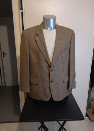 Blazer homme vintage Marks & Spencer – motif pied-de-poule – laine & Lycra, marke: Marks & Spencer, zustand: Sehr gut, größe: 50, 10,00 €, 11,20 € inklusive Vinted-Käuferschutz
