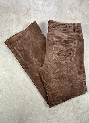 Pantalon Vintage En Velours Côtelé / Corduroy Esprit brun texturé vieilli taille 42, brand: Vintage Dressing, condition: Very good, size: XL / 42 / 14, €13.50, €14.88 includes Buyer Protection Pro