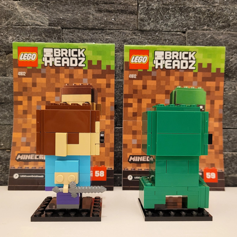 LEGO Brickheadz Steve et Creeper Set 41612 Vinted