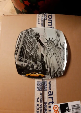 piatto di vetro con stampa di NY, zustand: Neu, 5,00 €, 5,95 € inklusive Vinted-Käuferschutz