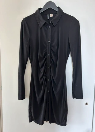 Hm button dress, merk: H&M, staat: Heel goed, maat: M / 38 / 10, € 2,00, € 2,80 inclusief Kopersbescherming