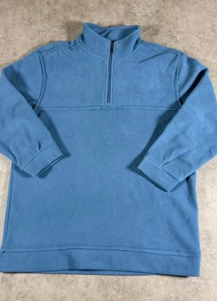 Polaire homme bleue, col zippé 1/4, douceur & confort (Taille XL), brand: Vintage Dressing, condition: Very good, size: XL, €9.90, €11.10 includes Buyer Protection