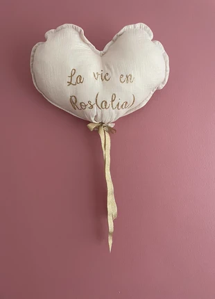 Ballon décoratif en gaze de coton , merk: Fait Main, staat: Nieuw met prijskaartje, € 15,00, € 16,45 inclusief Kopersbescherming