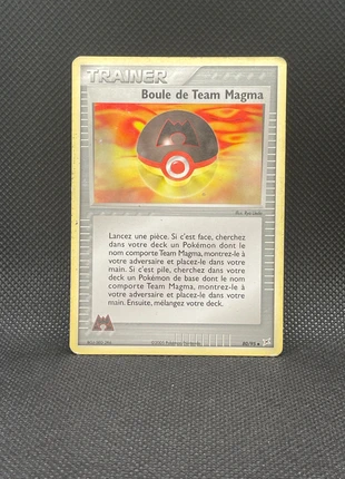 Boule de Team Magma 80/95 - Bloc Ex - Team Aqua/Team Magma, brand: Pokémon, condition: Very good, €2.50, €3.33 includes Buyer Protection