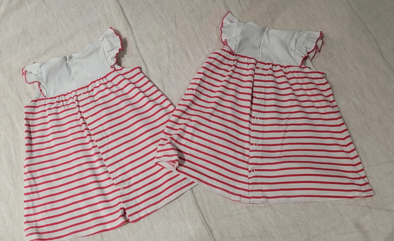 Lot 2 tenues identique Petit Bateau 6 mois 4