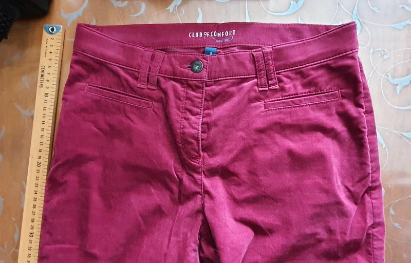 Super Pantalon Slim velours - photo numéro 6