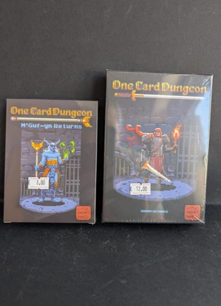 one card dungeon + espansione M'Guf-Yn returns, brand: little rocket games, condizioni: Nuovo con cartellino, €20.00, €21.70 include la Protezione acquisti Pro