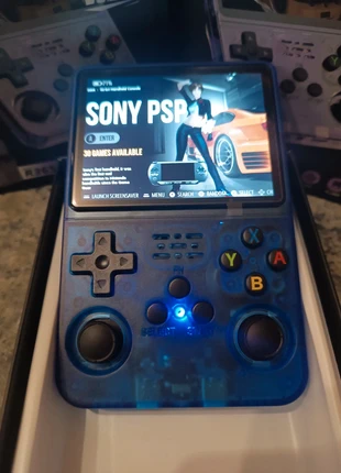 Console rétro R36S bleu, état: Neuf sans étiquette, 33,00 €, 35,35 € Protection acheteurs incluse