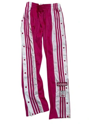 Adidas Adibreak Tearaway Track Pants – Hot Pink with White Panels & Snap Buttons – Size L, marca: adidas, estado: Nuevo sin etiquetas, tamaño: L / 40 / 12, 69,99 €, 74,19 € Protección al comprador incluida