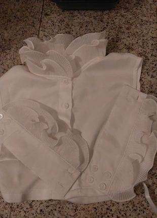 Faux col et poignet assortis, marque: NICENEEDED, état: Très bon état, 9,00 €, 10,15 € Protection acheteurs incluse