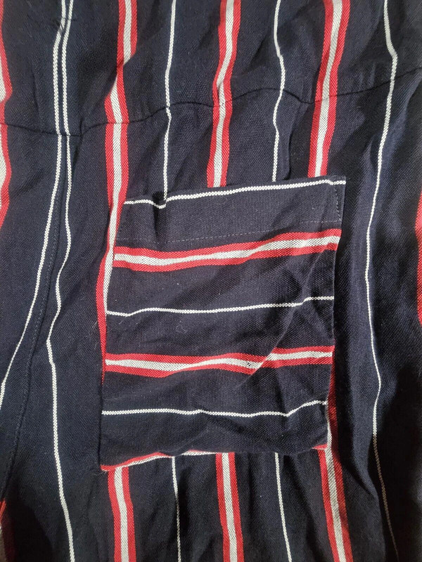 French Connection Striped Romper Size 0 Us 5
