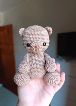 Ursinho - Teddy bear amigurumi, marca: amigurumi, estado: Novo com etiquetas, tamanho: Tamanho único, €13.90, €15.30 inclui Proteção do Comprador