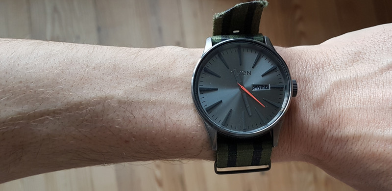 Montre Nixon Surplus Black Nylon Vinted