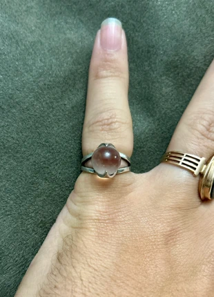Bague design en argent massif et perle, marca: Argent, estado: Muito bom, tamanho: 16,9 mm Ø / 13,5, €26.85, €28.89 inclui Proteção do Comprador Pro