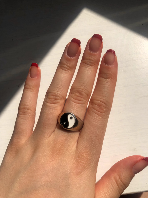 Bague Ying Yang Vinted