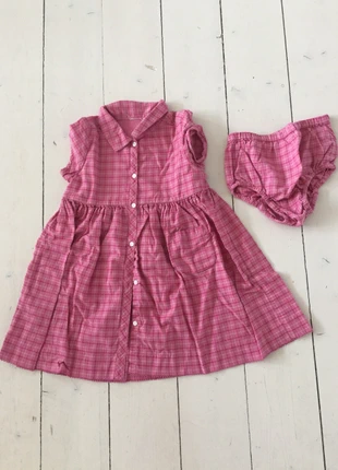 Karokleid mit Bloomer, staat: Heel goed, maat: 24-36 maanden / 92 cm, € 7,50, € 8,58 inclusief Kopersbescherming