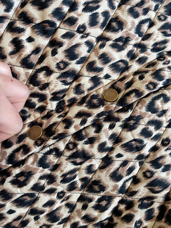 Vila Leopard Leichte Jacke Gr. 38 3