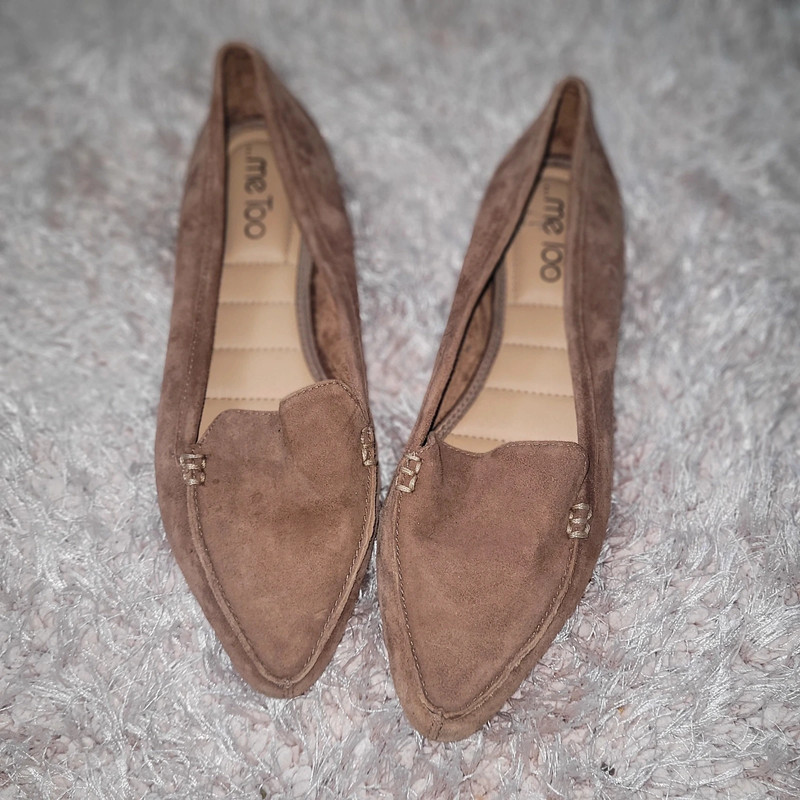 Suede flats 1