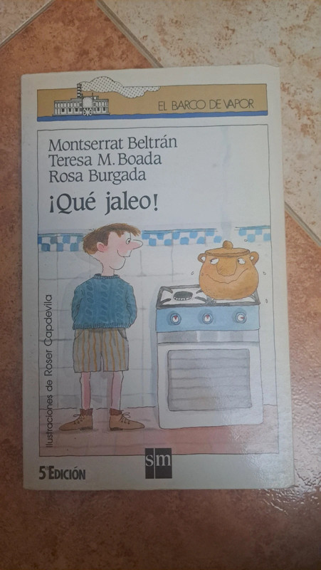 Libro "Qué jaleo" de Monserrat, Teresa y Rosa. 1