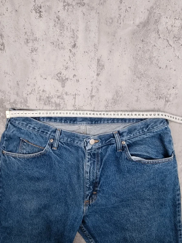 Jean Wrangler bleu – Taille 38x29 US / 48 FR Homme (mesures en photos) - photo numéro 5
