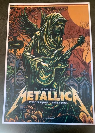 Affiche Metallica sg, condition: Very good, €4.00, €4.90 includes Buyer Protection