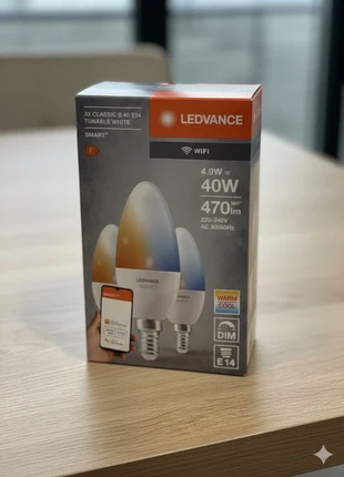 Pack 3 Ampoules Connectées Ledvance E14 – Tunable White (Neuf), merk: ledvance, staat: Nieuw zonder prijskaartje, € 20,00, € 21,70 inclusief Kopersbescherming