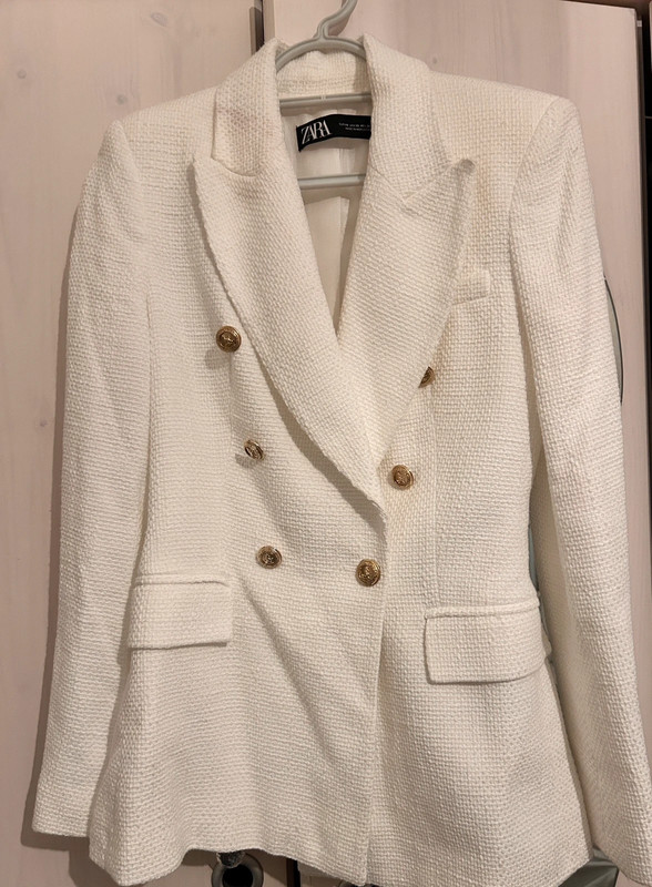 Blazer Zara tweed 2