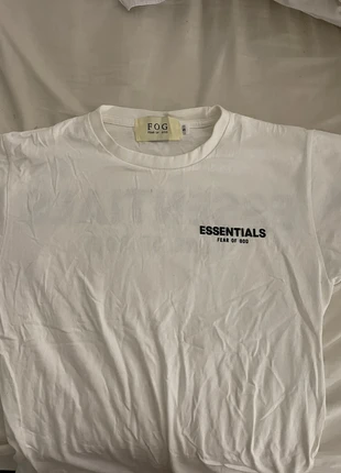 FAKE essentials white t shirt, brand: fake, condition: Very good, size: S / 8, £5.50, £6.48 includes Buyer Protection