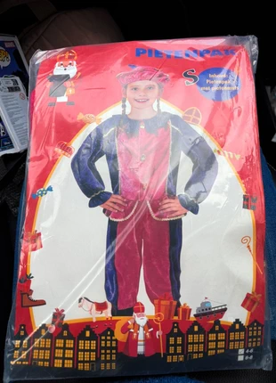 Pieten pak maat 4-6 jaar, brand: Sint, condizioni: Nuovo con cartellino, taglia: 4 anni / 104 cm, €8.00, €9.10 include la Protezione acquisti