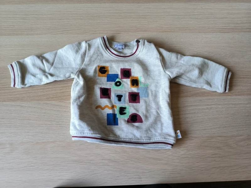 Lot tee-shirt manches longues 6 mois - photo numéro 5