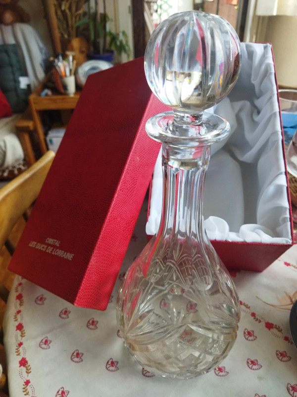 Carafe à vin cristal Les Ducs de Lorraine 1