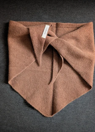 Triangle Scarf in Chocolate Brown | 100% Wool | Schal | Dreiecktuch, marque: Wolle, état: Neuf sans étiquette, 20,00 €, 21,70 € Protection acheteurs incluse