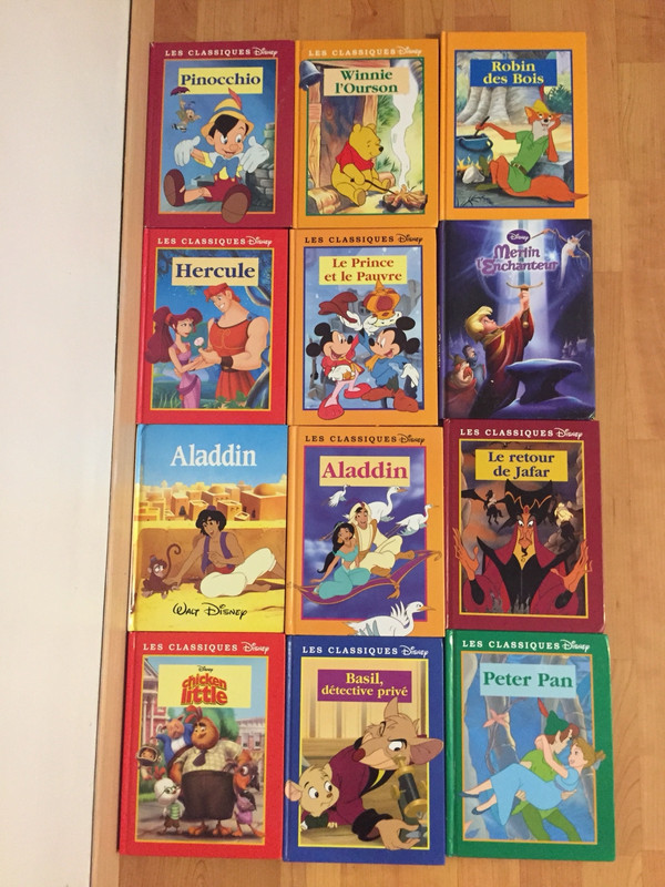 Lot De Livres Disney En Français Les Classiques DISNEY Grand