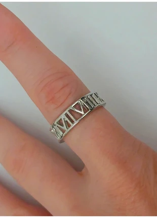 Bague argentée tendance en acier inoxydable, marca: Tendance, estado: Muy bueno, tamaño: 16,9 mm Ø / 13,5, 1,00 €, 1,75 € Protección al comprador Pro incluida