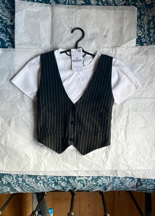 Striped button Waistcoat y2k 90s style, brand: Vintage Dressing, condition: New with tags, size: M, €10.00, €11.20 includes Buyer Protection