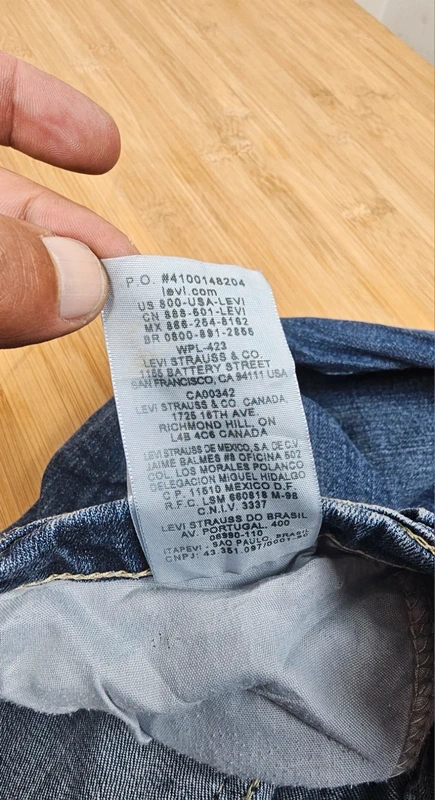 Jeans Levi's 524 T:34/36 - photo numéro 9