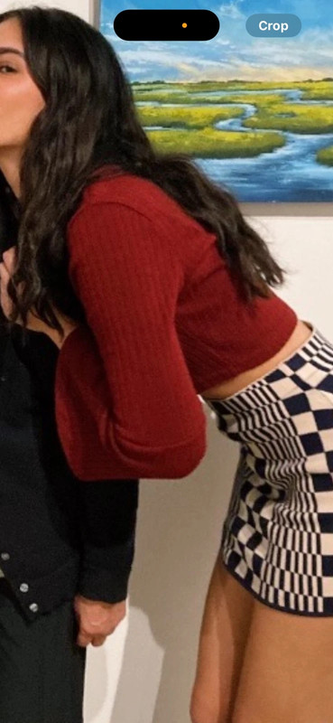 Cropped Red Sweater 1