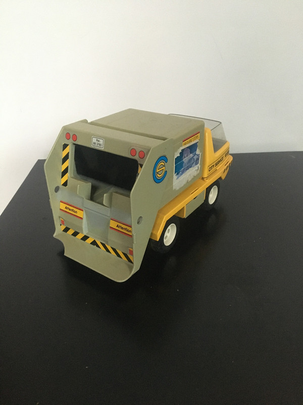 Camion poubelle Playmobil 3780 - jouets rétro jeux de société