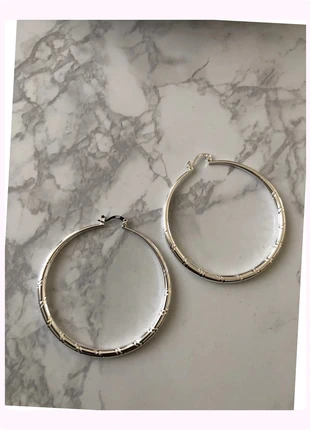 Boucle d’oreille 6cm, marca: Argent, estado: Nuevo sin etiquetas, 7,00 €, 8,05 € Protección al comprador Pro incluida