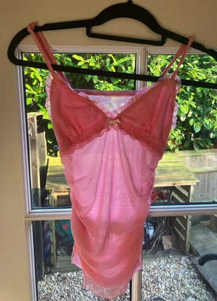 Pink vest top, brand: COQUETTE, condition: Good, size: XS / 6, £8.00, £9.10 includes Buyer Protection