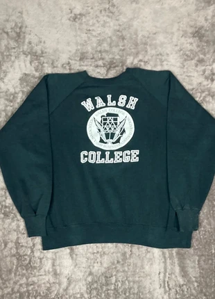 Sweat-shirt Noir Walsh College Made in USA, marke: Vintage Dressing, zustand: Zufriedenstellend, größe: XXL, 12,99 €, 14,34 € beinhaltet Vinted-Käuferschutz Pro