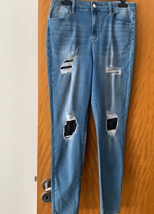 Jeans taille haute stretch bleu troué résille femme taille 30 US Neuf guess , marque: GUESS, état: Neuf sans étiquette, taille: L / 40 / 12, 85,00 €, 89,95 € Protection acheteurs incluse