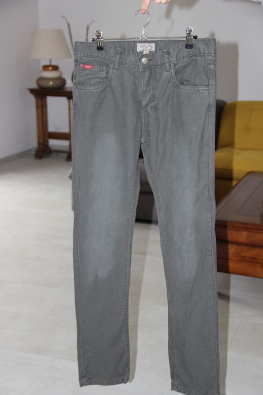 jean gris Lee Cooper taille 16 ans (176) 2