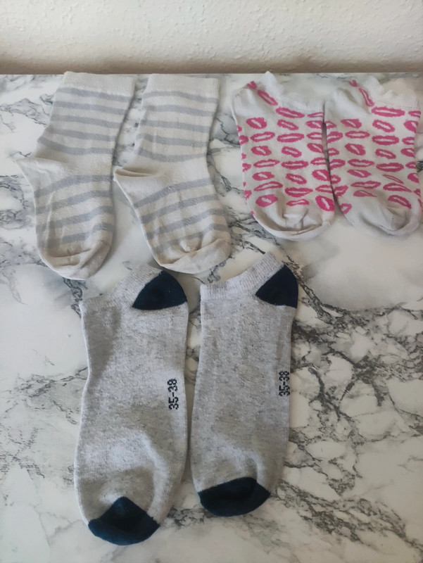 Lots de chaussettes fille taille 30-35