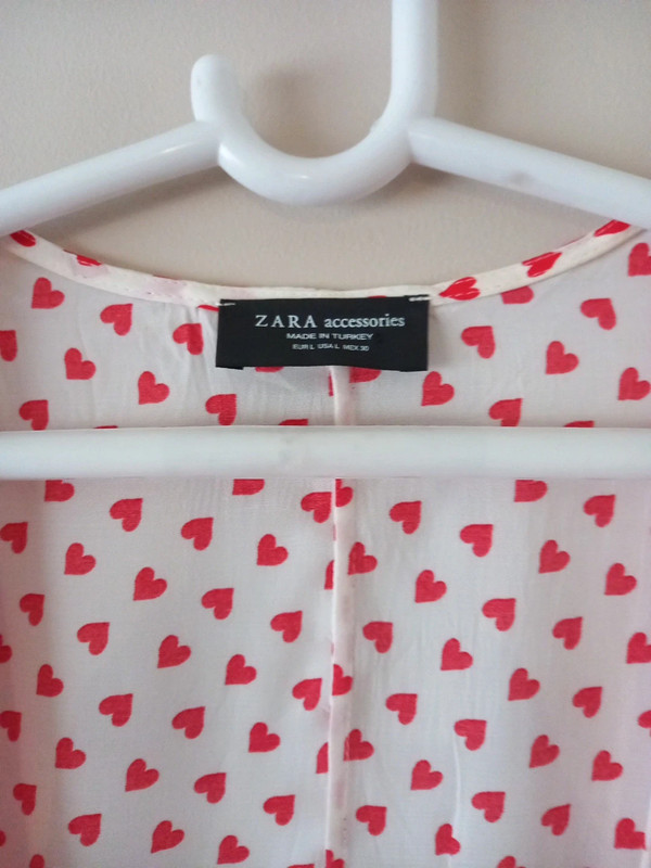 Blusa corazones zara hotsell