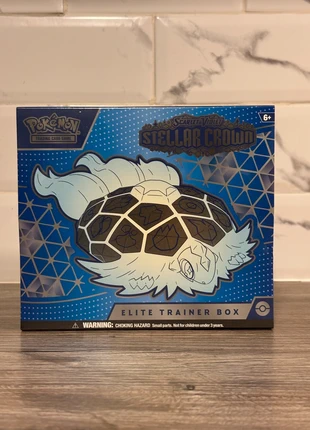 Pokemon Stellar Crown Elite Trainer Box, marque: Pokémon, état: Neuf avec étiquette, 95,00 €, 100,45 € Protection acheteurs incluse