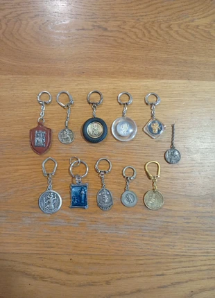 JM215. Lot de 11 porte-clés vintage collector St Christophe, marke: Religion, zustand: Gut, 50,00 €, 53,20 € inklusive Vinted-Käuferschutz