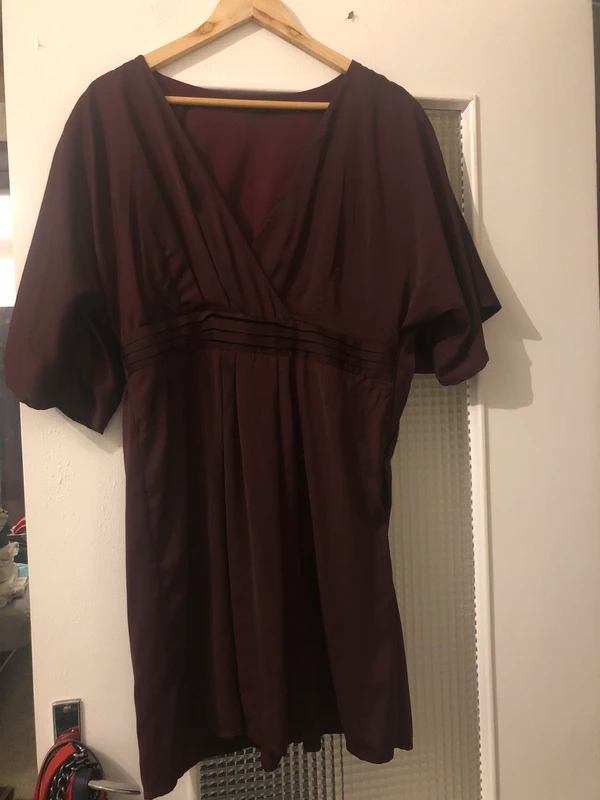 Robe habillée bordeaux